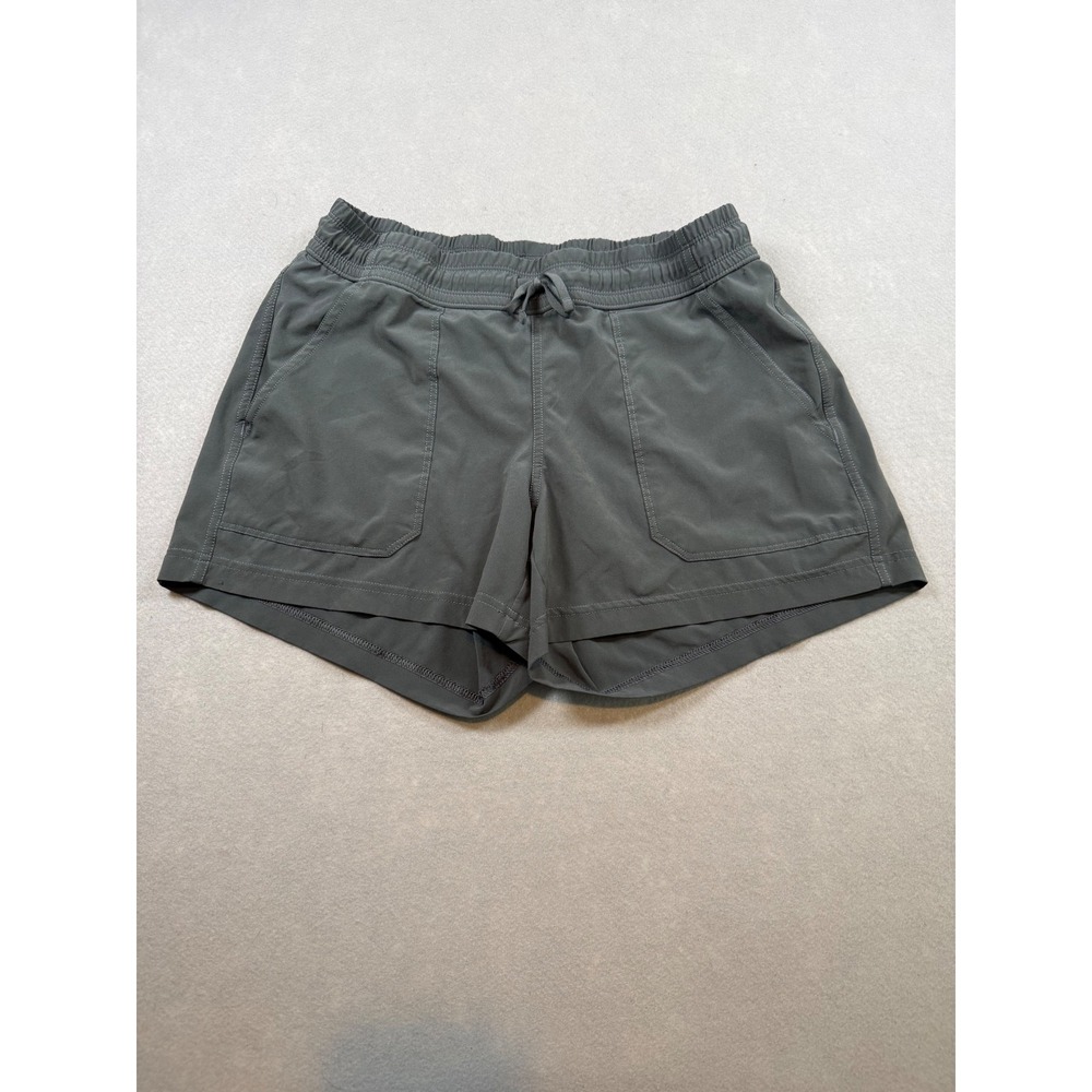 Kuhl Freeflex Shorts Womens Small Charcoal Gray Hiking Athletic Outdoor Pockets